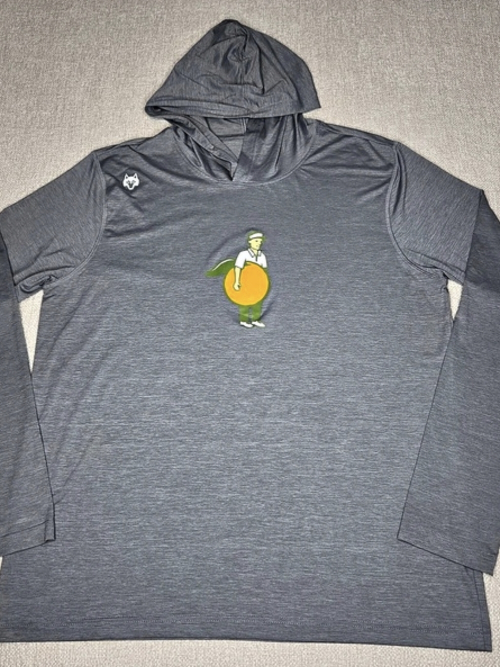 Greyson Performance Hoodie Men's Charcoal Size Large